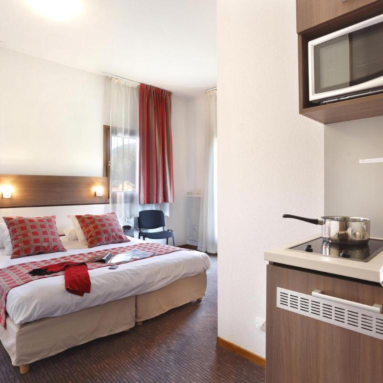 Vacancéole - Résidence Grand Massif - Studio pour 4 personnes avec coin nuit - 7