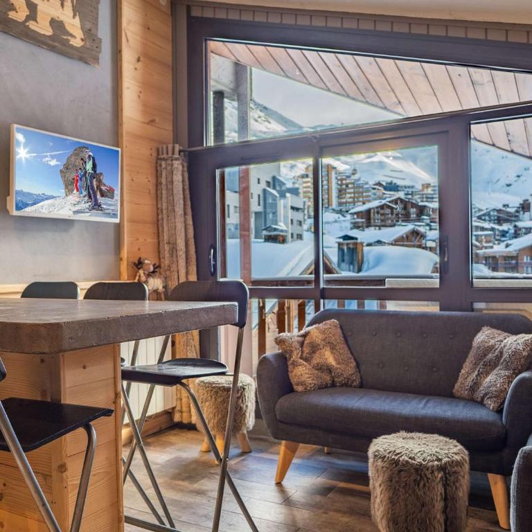 Appartement cosy rénové à Val Thorens - 4 personnes, balcon, proche pistes et commerces - FR-1-637-79 - Apartment - 1
