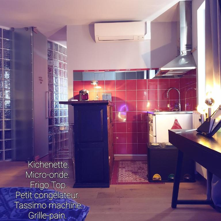 Studio 38m2 Non fumeur calme ascenseur garage vélo Clim wifi - Appartamento - 10