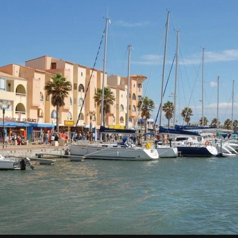 Unique appartement standing 70m2 !entre lagune port animé et à 2mn de la plage - Appartement 2 Chambres - 14