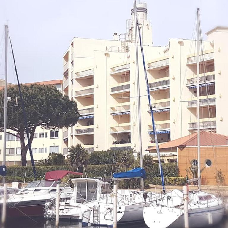 Unique appartement standing 70m2 !entre lagune port animé et à 2mn de la plage - Appartement 2 Chambres - 75