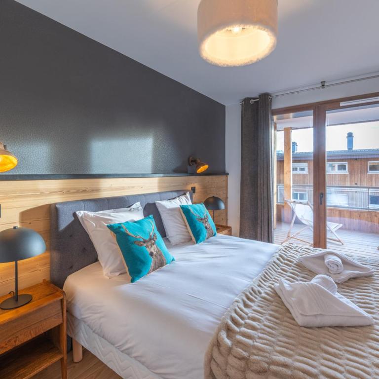 Appartement neuf 108m², centre Huez, parking, wifi, 6 personnes - FR-1-645-69 - Appartement - 9