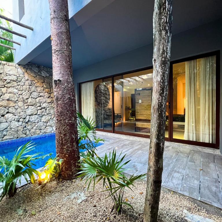 Kuun Taak Tulum - Habitación Doble con terraza - 1 o 2 camas - 4