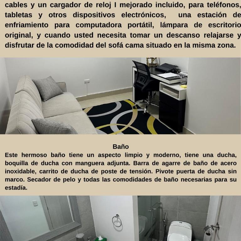 New luxury apartment with king - size bed Ceibos - Apartamento de 1 dormitorio - 2