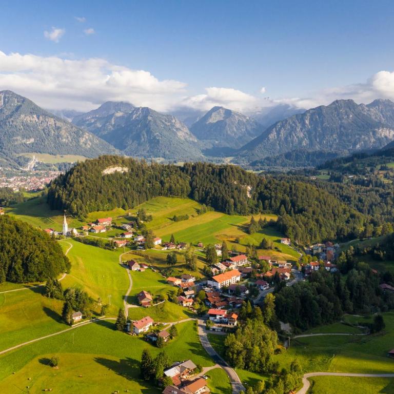Sonnenterrasse mit Bergblick, Ruhig & Modern, bei Oberstdorf - Apartment mit 1 Schlafzimmer - 19