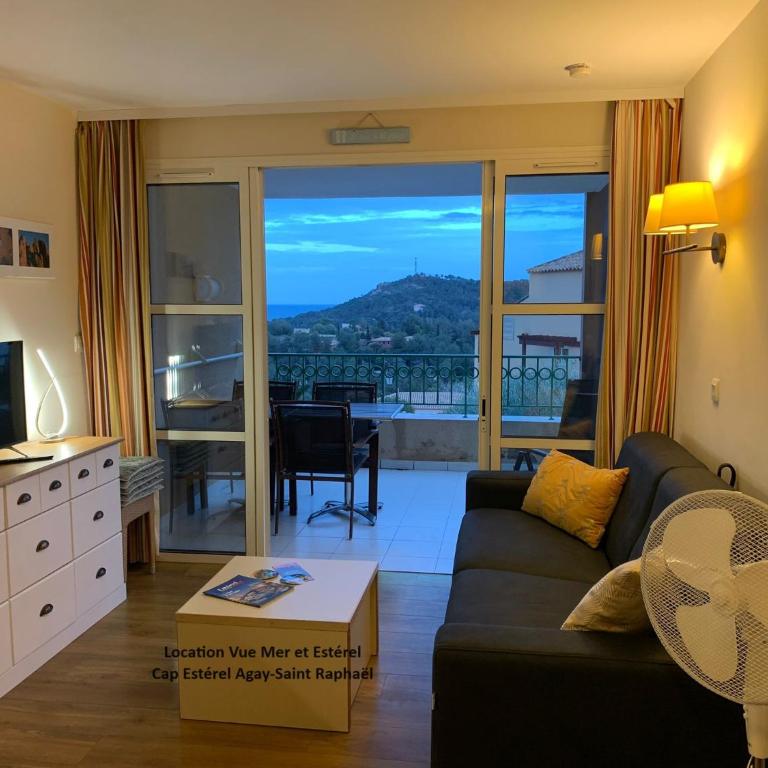 "Location Vue MER et ESTEREL", Cap Estérel Agay-Saint Raphaël, T2, piscines, parking, wifi - Apartment mit 1 Schlafzimmer - 14