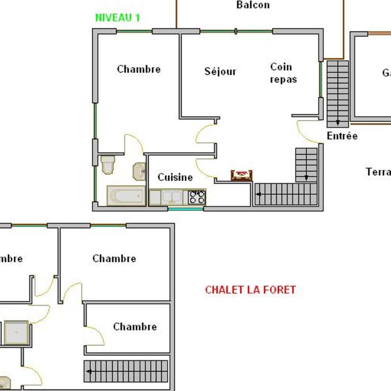 Chalet proche pistes, cheminée, animaux acceptés, garage, WIFI - FR-1-304-108 - Chalet (8 Adulti) - 11
