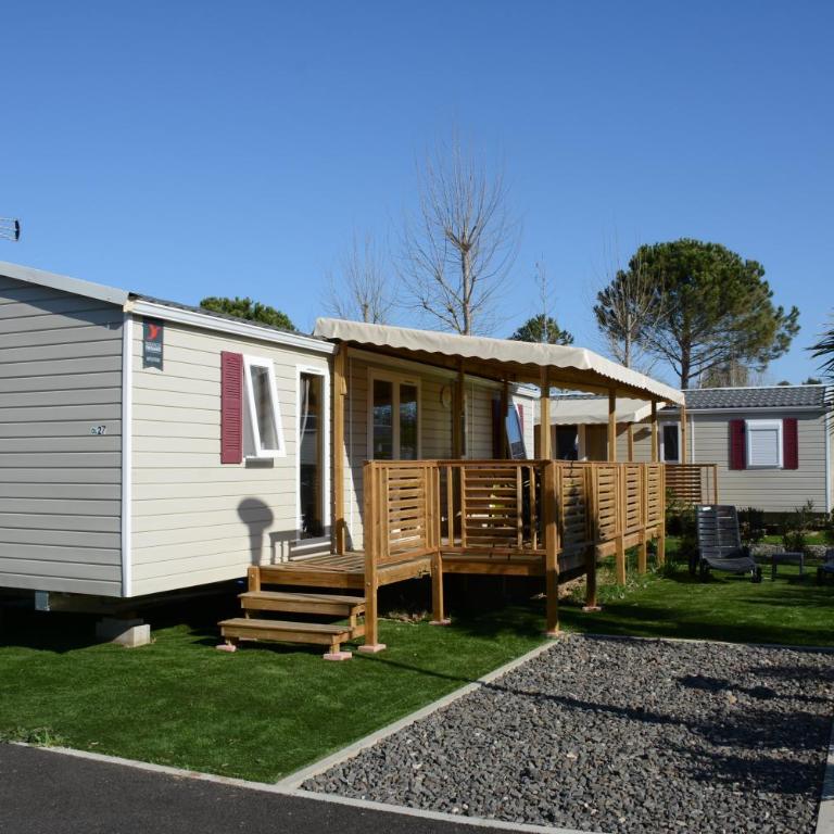 Mobil home - Clim, LV, LL, TV - Camping LA CARABASSE 4 étoiles - MH-A004 - Mobile Home - 1