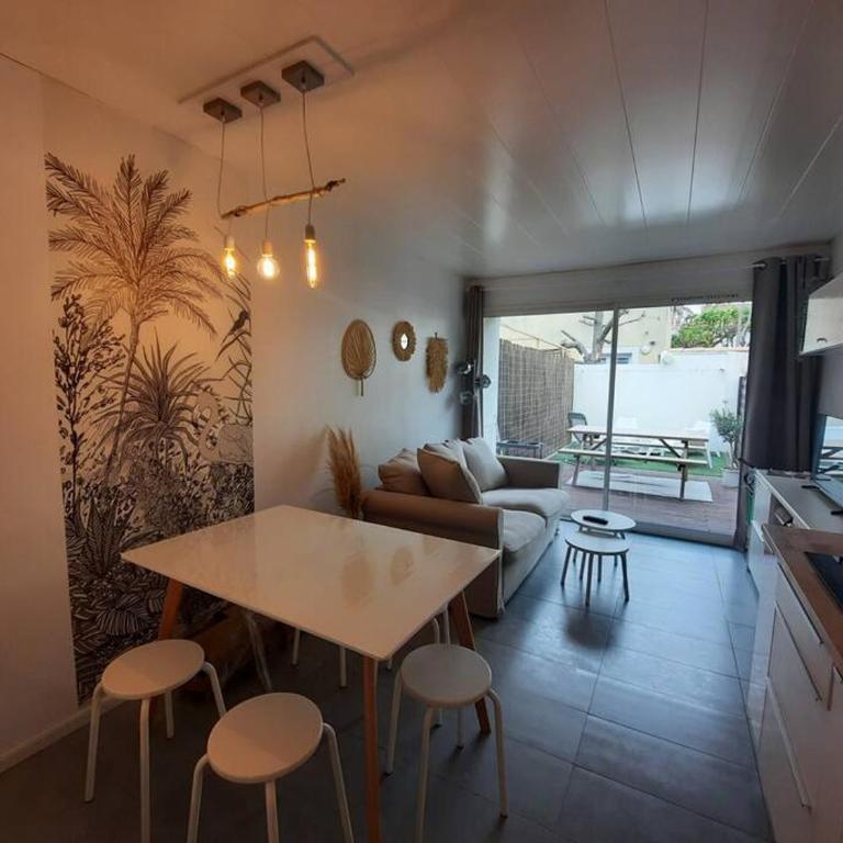 Carnon plage 3min de la mer! Villa 5 pers Terrasse - Maison 2 Chambres - 10