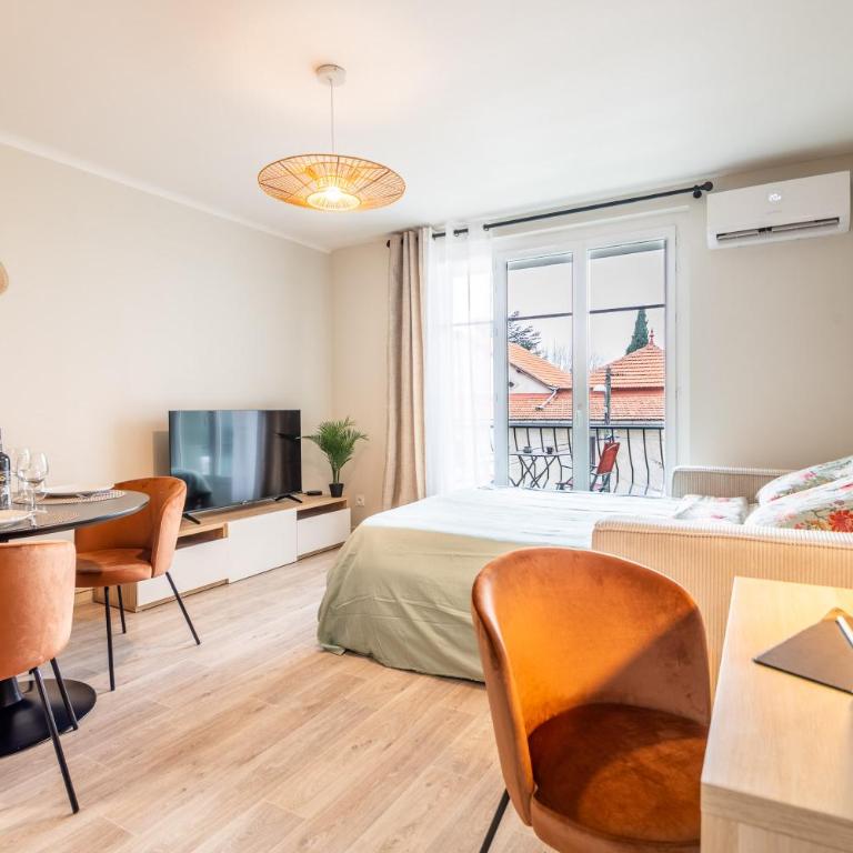 Au calme de L'Iris - Clim - Garage - Wifi - Tramway - Apartment mit 1 Schlafzimmer - 4