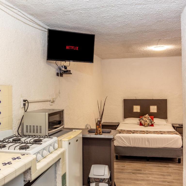 Loft Privado con Cocina, Vive Chapalita 3 - One-Bedroom Apartment - 1