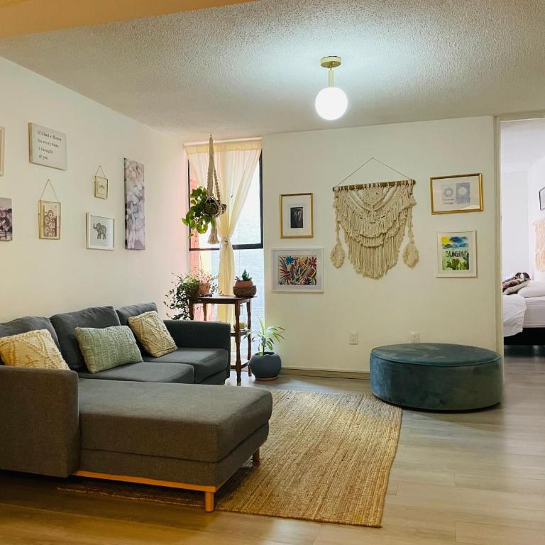 Espacioso departamento con estudio en el corazón de la Condesa - Apartamento de 2 dormitorios - 13