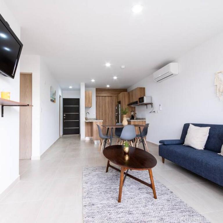 lindo y nuevo a 1 min de la playa by g p s rentas - Two-Bedroom Apartment - 1