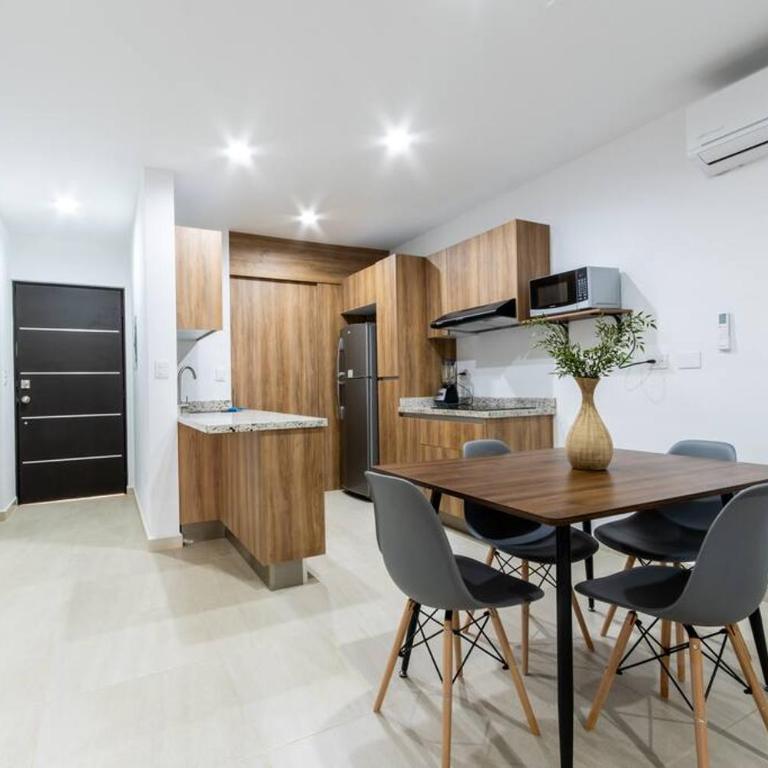 lindo y nuevo a 1 min de la playa by g p s rentas - Two-Bedroom Apartment - 3