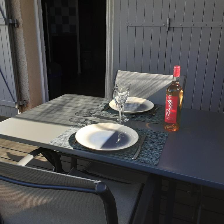 Bord Verdon T2 Maisonnette 35m2 Climatisation - Terrasse 25m2-classé 3étoiles - Casa con 1 Camera da Letto - 9