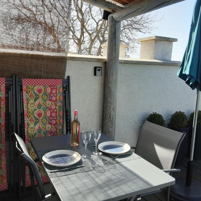 Bord Verdon T2 Maisonnette 35m2 Climatisation - Terrasse 25m2-classé 3étoiles - Casa con 1 Camera da Letto - 6