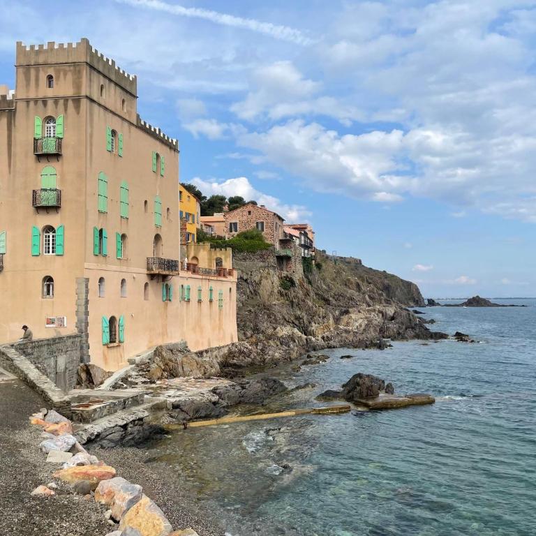 3CONV48- Charmant T2 avec vue imprenable en face plage Collioure - Apartment mit Meerblick - 23