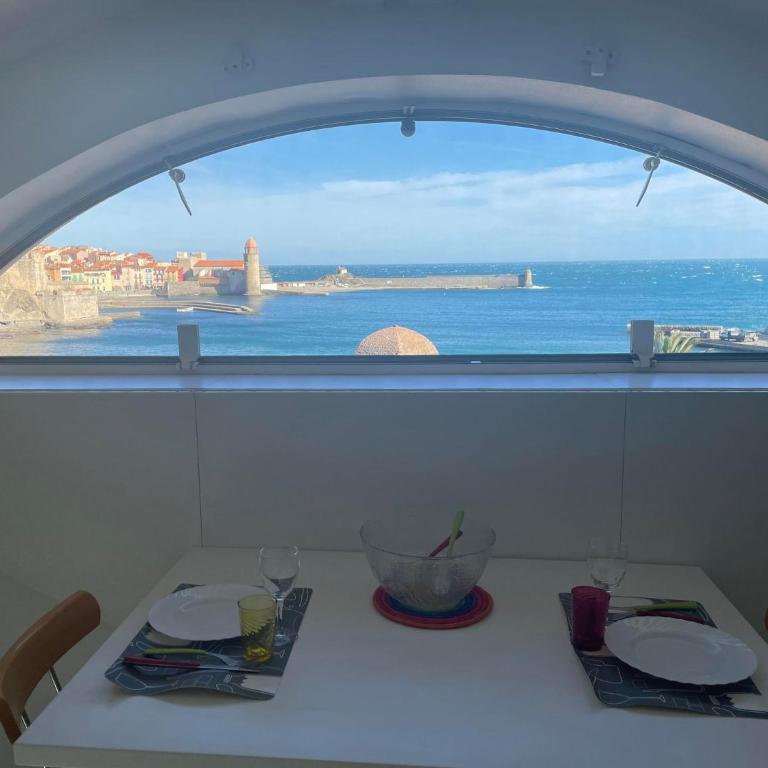 3CONV48- Charmant T2 avec vue imprenable en face plage Collioure - Apartment mit Meerblick - 1