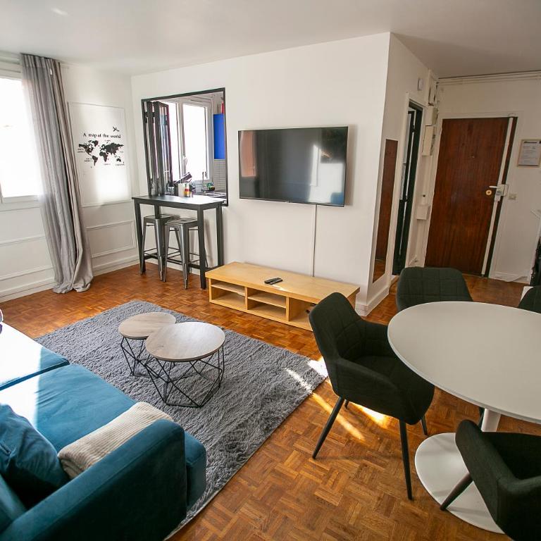Luxury Appartement Batignole - Two-Bedroom Apartment - 4