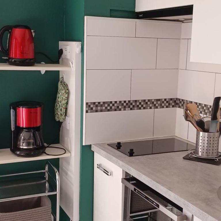 Studio Confortable avec Balcon, Clim, Wi-Fi, Proche Thermes et Centre-ville, Animaux Bienvenus - Studio - 10