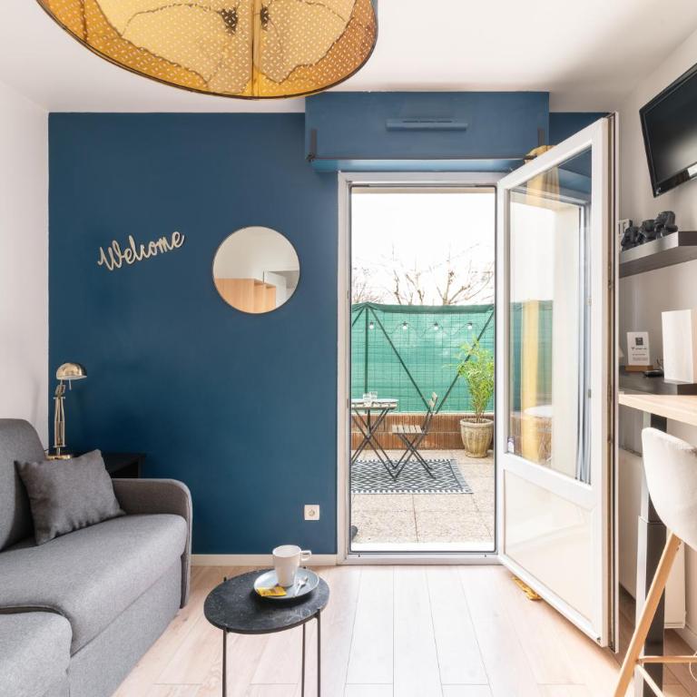 Studio Centre-Ville avec Terrasse et Parking Sécurisé Gratuit - Apartamento Estudio - 1