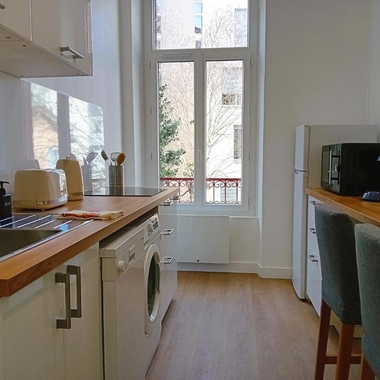 101 - Appart rénové avec 1 chambre spacieuse - Tram et Clinique Mutualiste à 1 min - Appartement 1 Chambre - 13