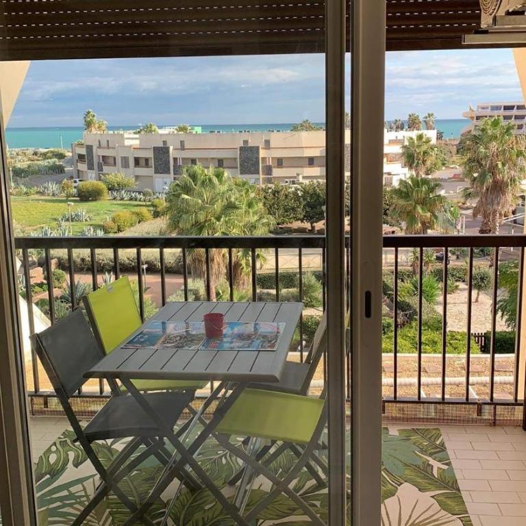 BAGATELLE NATURISTE HELIOPOLIS clim ascenseur vue mer parking privé - Appartement 1 Chambre - 8