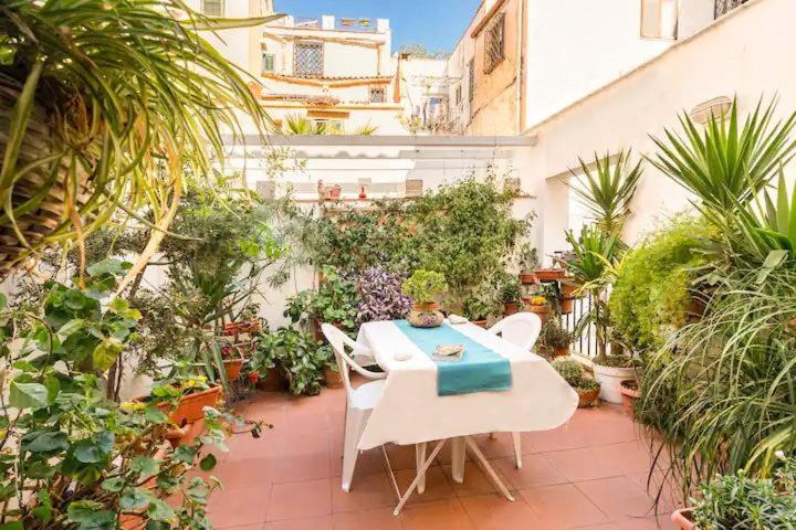 In the heart of Kalsa, a green and quiet terrace, Free Parking - Appartamento con Terrazza - 5