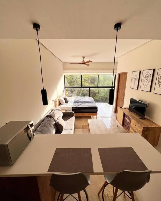 Loft, gym, pool, internet zama - One-Bedroom Apartment - 19