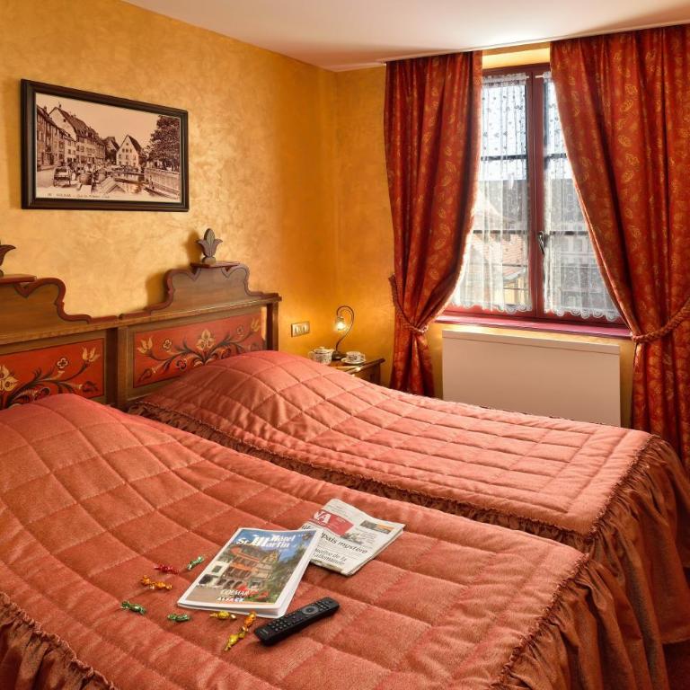 Logis Hotel Saint-Martin - Chambre Double ou Lits Jumeaux Traditionnelle - 1