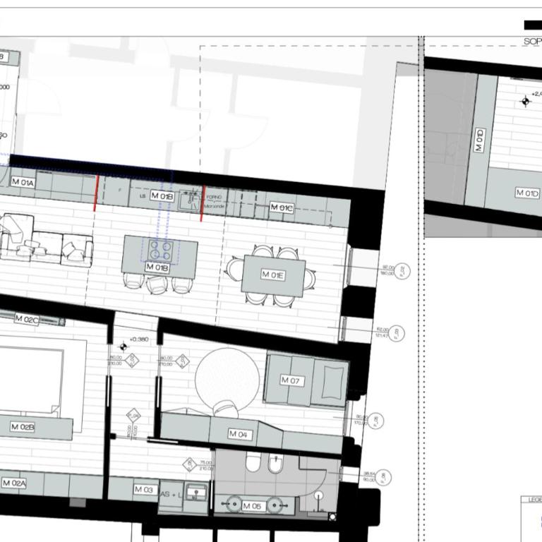 Luxury House in Bologna Marchesana 100 mq - Three-Bedroom Apartment - 40