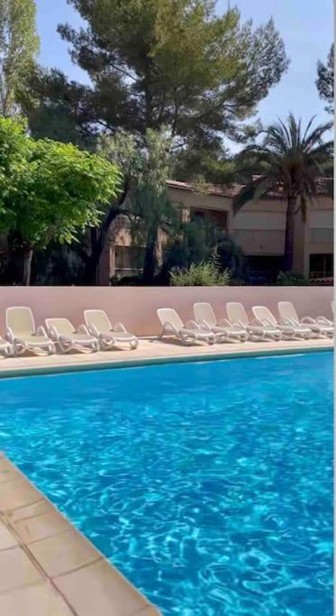 Appartement piscine tennis accès privé plage Joïa - Apartment mit 2 Schlafzimmern - 29