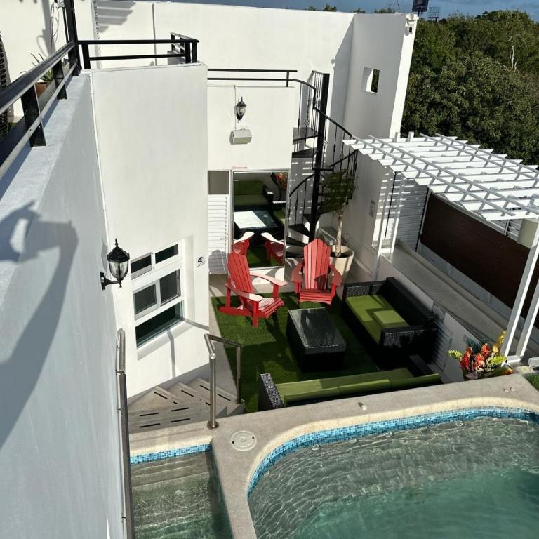 Private Villa with Pool 10 min from Puerto Morelos Beach - Casa de 5 dormitorios - 39