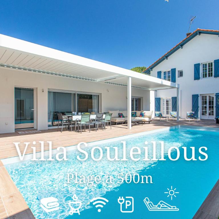 Villa Souleillous, basco landaise de prestige, 500m de la plage - Villa - 1