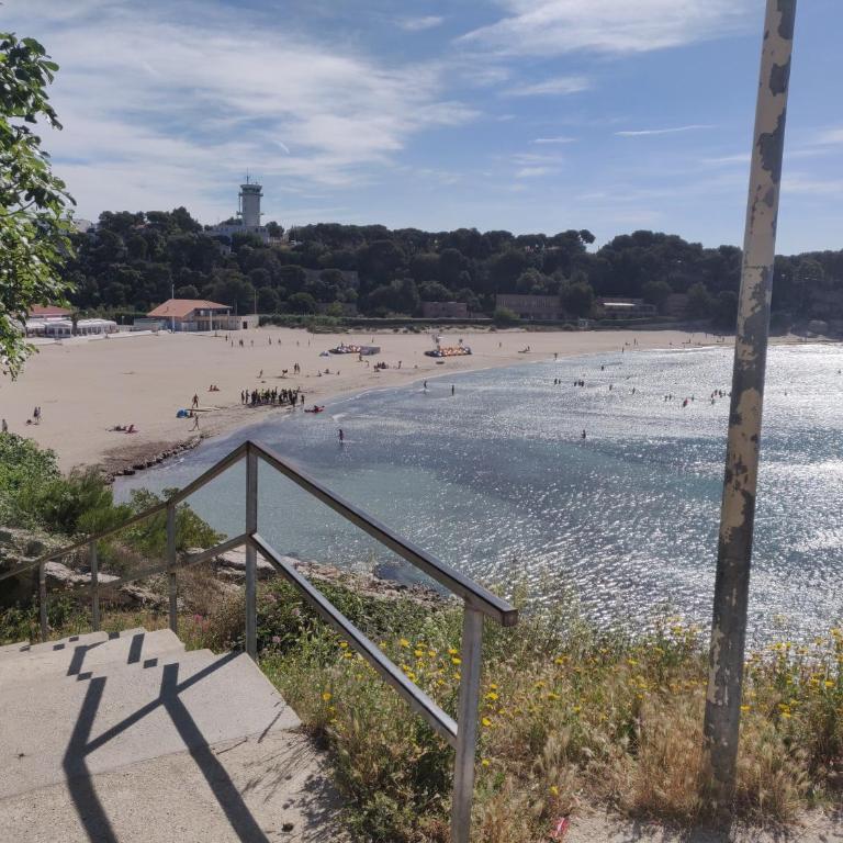 Studio Climatisé bord de Mer, à 100m de la plage du Verdon - Appartamento con 1 Camera da Letto - 4