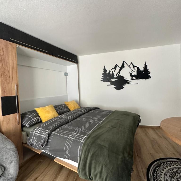 Studio magnifique avec terrasse spacieuse Loèche-les-Bains Vacances - Apartamento de 1 dormitorio - 12