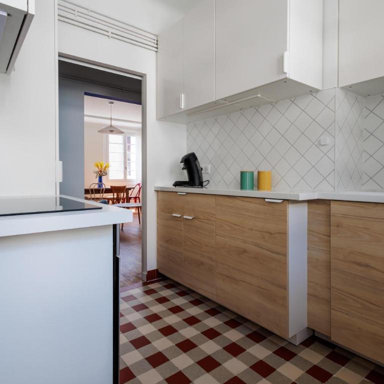 4 pers - 2 chambres - Parking gratuit proche - Appartement 2 Chambres avec Balcon - 27