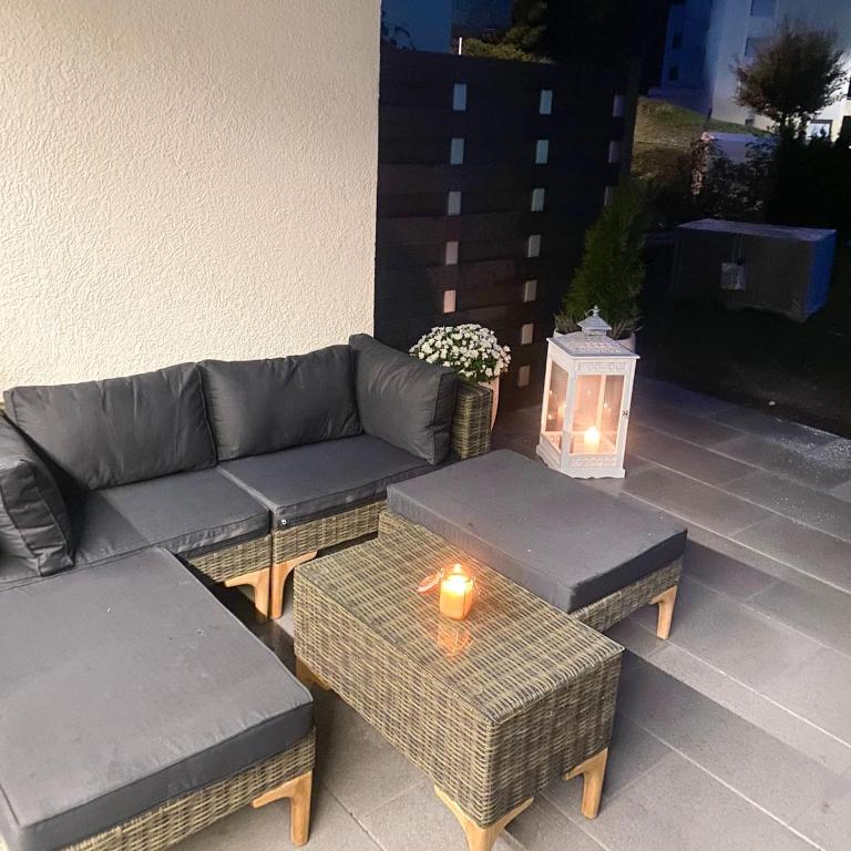 Studio magnifique avec terrasse spacieuse Loèche-les-Bains Vacances - Apartamento de 1 dormitorio - 23