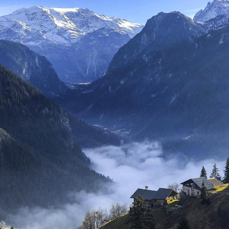 Unique à Champagny l'appartement Panoramik dans un Chalet d'Alpage avec une vue exceptionnelle - Appartement 2 Chambres - 12