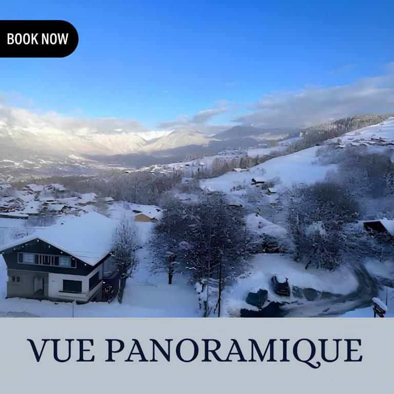 Vue Mont blanc, ski et village - Appartement 1 Chambre - 6