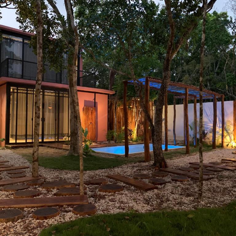 Casa CÅLŪ Cozy & Confortable Jungle House with Pooll - Casa con 1 dormitorio - 20