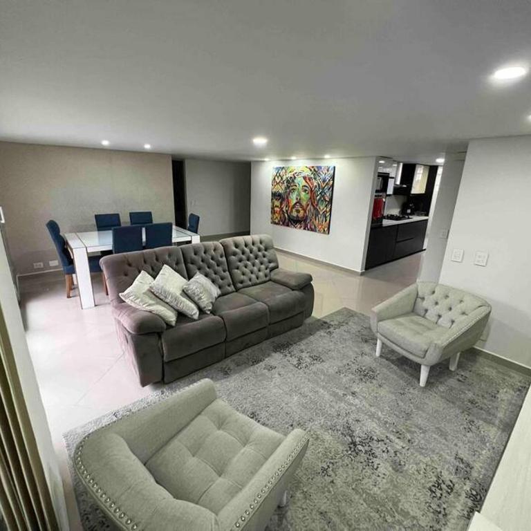 Apto 4 habitaciones privadas 140mtros - One-Bedroom Apartment - 12