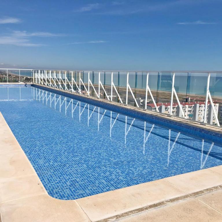 Global Vacacional, Moderno apartamento con piscina y terraza en la playa de Canet - Apartment - 26