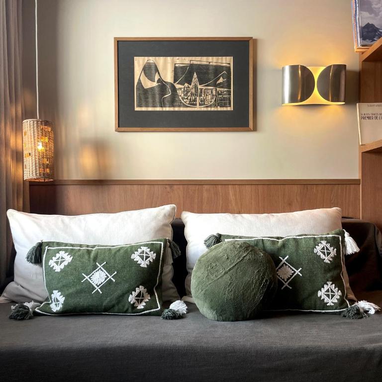 Les Barmettes Appart rénové avec vue, parking et skis aux pieds - Apartment mit 2 Schlafzimmern - 7