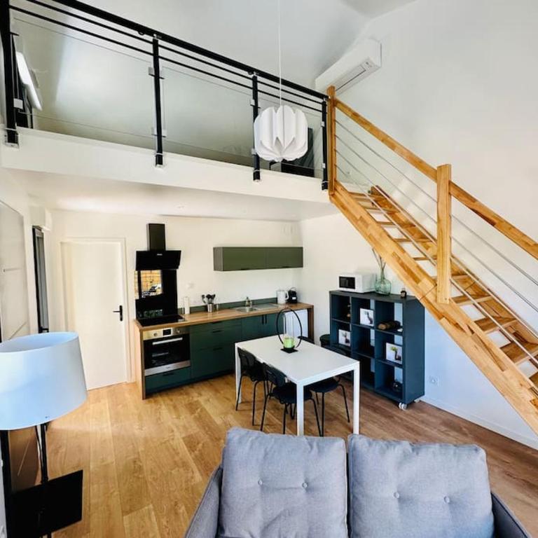 La Halte Occitane - Classé 3 étoiles - 1 chambre, parking, terrasse, tout inclus - Appartement 1 Chambre - 3