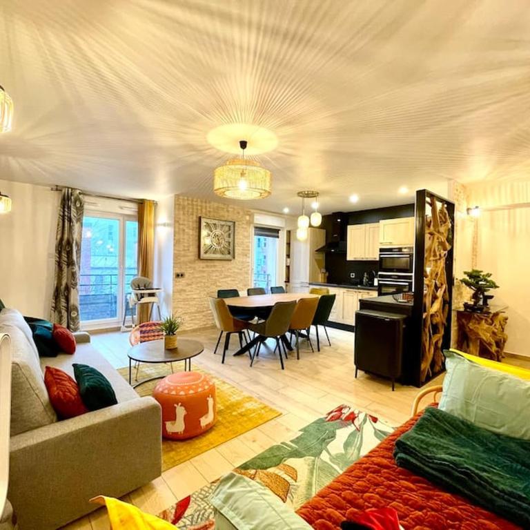 Disneyland 5 min/9 pers/Gare - Two-Bedroom Apartment - 1