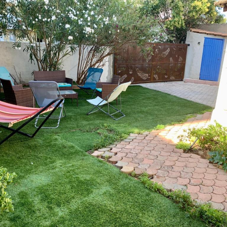Maison Jardin+Jacuzzi l'été, plage à 1 km - Maison 1 Chambre - 3