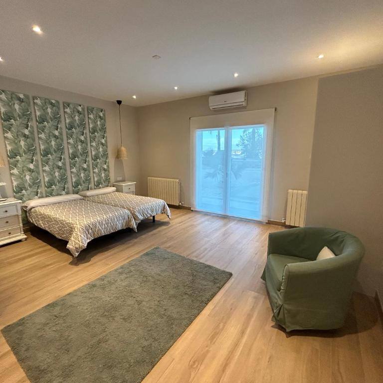 La Casa del Tejado Verde Toledo - Habitación Doble con vistas al parque - 5