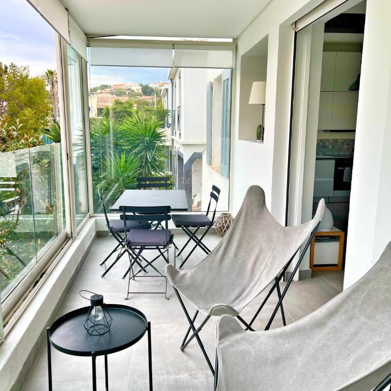 Villa "Mare E Sol" Plage de la Gorguette à Sanary - Villa con Vista Mare - 29