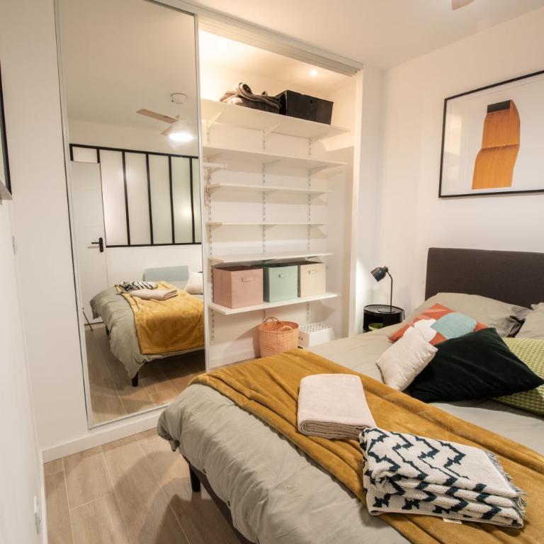 T2 cosy et climatisé au cœur de la ville - La Golondrina - Apartamento de 1 dormitorio - 36